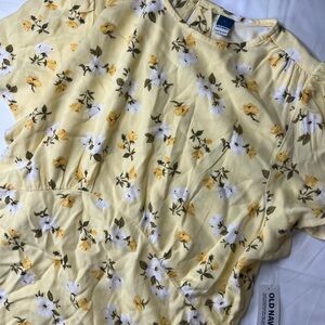 Old Navy Sunny Floral Print Dress